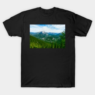 The Rocky mountains on a spring day T-Shirt